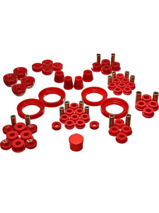 Energy Suspension Master Bushing Red Set For 92-96 Honda Prelude Hyper-Flex 16.18106R Energy Suspension - Micks Gone Bush