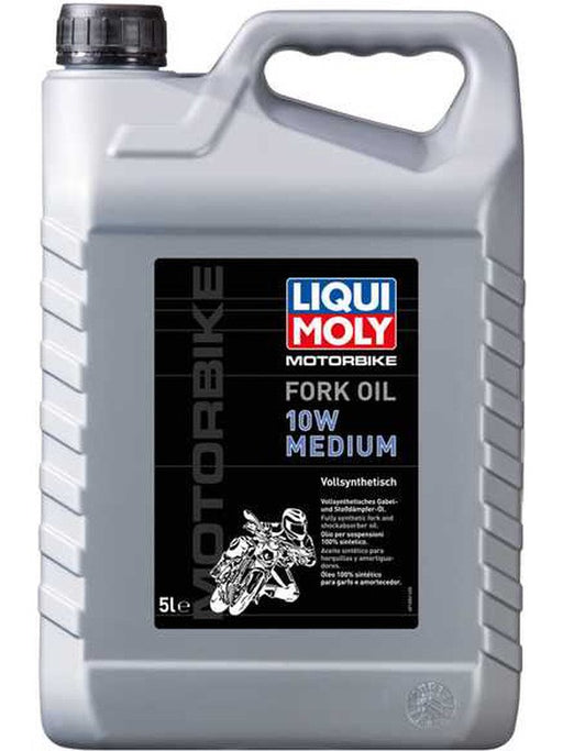 Liqui Moly Full Synthetic Motorbike Fork Oil 10W Medium 5L 1606 Liqui Moly - Micks Gone Bush