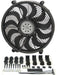 Derale 17" High Output Electric Fan 2400 Cfm With Mounting Kit 16217 Derale - Micks Gone Bush