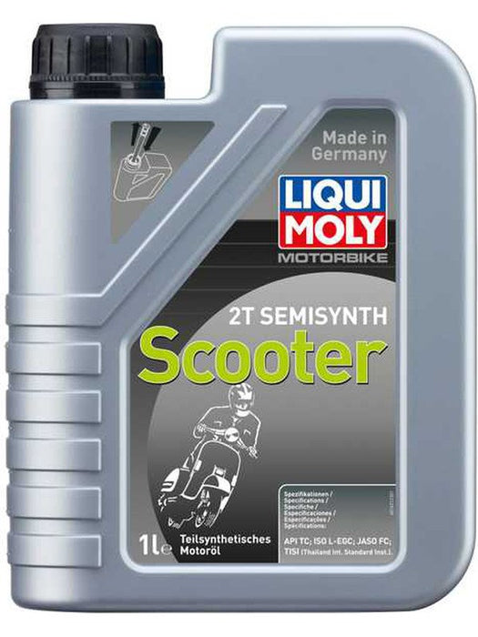 Liqui Moly Semi Synthetic Motorbike 2T Scooter Motor Oil 1L 1621 Liqui Moly - Micks Gone Bush