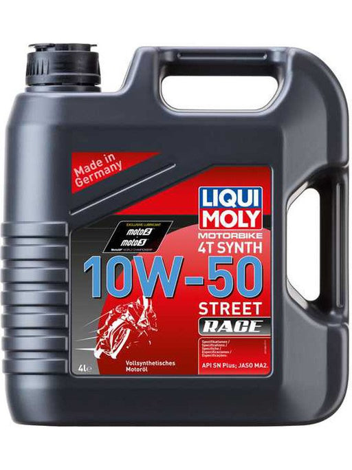 Liqui Moly Full Synthetic Motorbike 4T 10W-50 Street Race Motor Oil 4L 1686 Liqui Moly - Micks Gone Bush