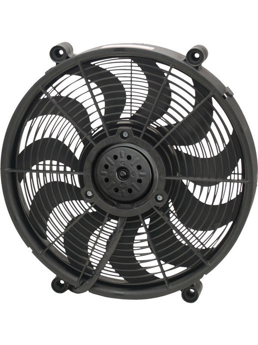 Derale 17" High Output Single RAD Pusher/Puller Fan with Standard Mount Kit 16917 Derale - Micks Gone Bush