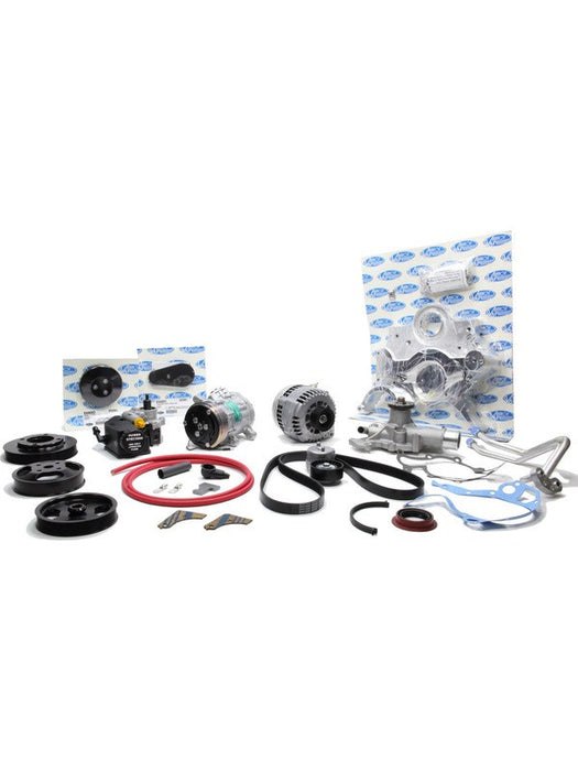 Vintage Air Pulley Kit Front Runner 6 Rib Serpentine Alternator / Comp 174101 Vintage Air - Micks Gone Bush
