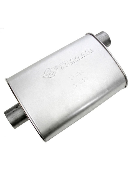 Dynomax Muffler Hush Super Turbo 2-1/2 in Offset Inlet 2-1/2 in Center 17633 Dynomax - Micks Gone Bush