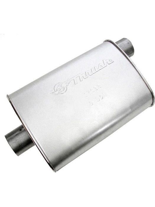 Dynomax Muffler Hush Super Turbo 2-1/2 in Offset Inlet 2-1/2 in Center 17633 Dynomax - Micks Gone Bush