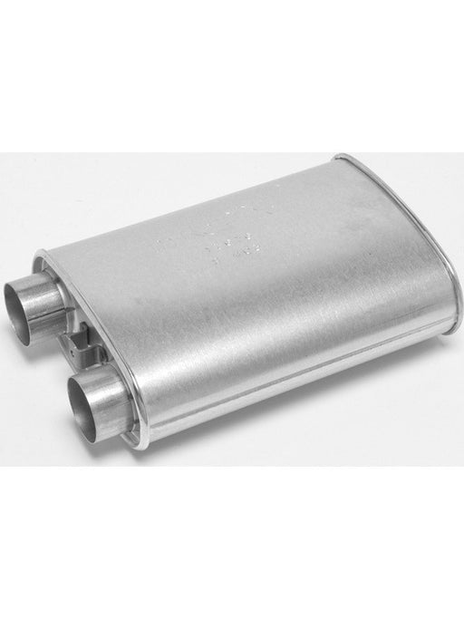 Dynomax Muffler Super Turbo 2-1/2 in Offset Inlet 2-1/2 in Offset Outle 17676 Dynomax - Micks Gone Bush
