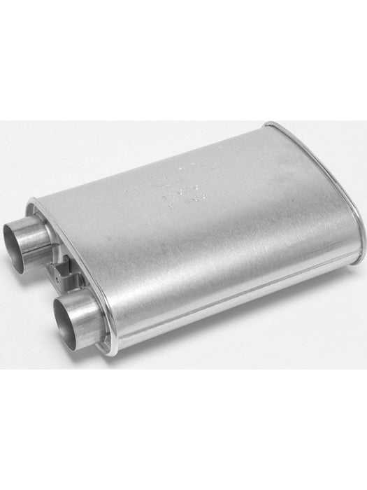 Dynomax Muffler Super Turbo 2-1/2 in Offset Inlet 2-1/2 in Offset Outle 17676 Dynomax - Micks Gone Bush