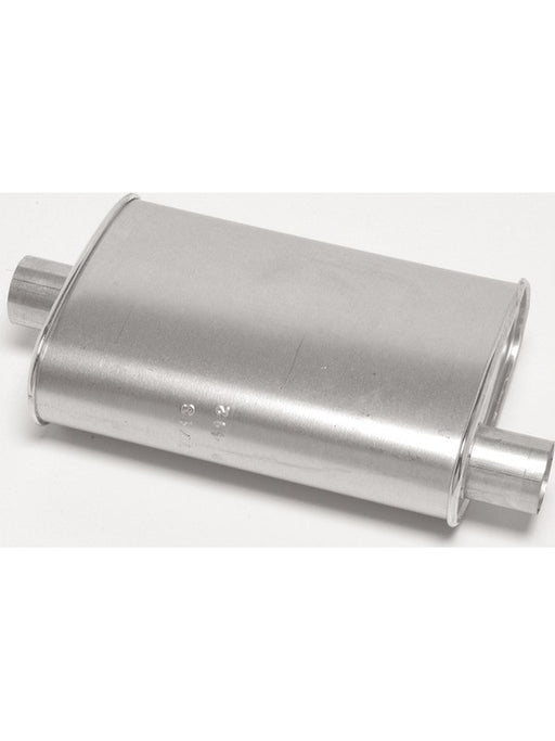 Dynomax Muffler Thrush Turbo 2-1/4 in Offset Inlet 2-1/4 in Center Outl 17713 Dynomax - Micks Gone Bush