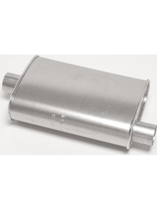 Dynomax Muffler Thrush Turbo 2-1/4 in Offset Inlet 2-1/4 in Center Outl 17713 Dynomax - Micks Gone Bush