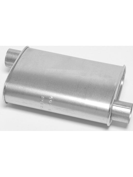 Dynomax Muffler Thrush Turbo 2-1/4 in Offset Inlet 2-1/4 in Offset Outl 17714 Dynomax - Micks Gone Bush