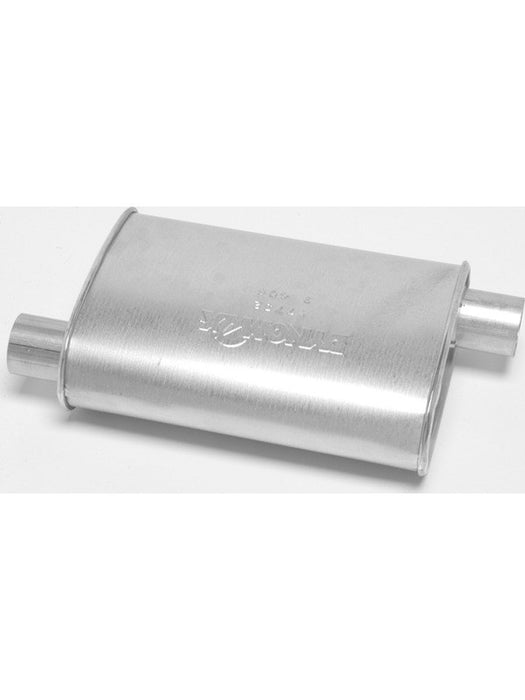 Dynomax Muffler Super Turbo 2-1/2 in Offset Inlet 2-1/2 in Offset Outle 17734 Dynomax - Micks Gone Bush