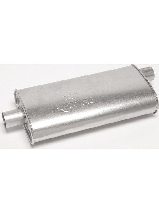 Dynomax Muffler Super Turbo 2-1/4 in Offset Inlet 2-1/4 in Center Outle 17747 Dynomax - Micks Gone Bush