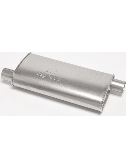 Dynomax Muffler Super Turbo 2-1/2 in Offset Inlet 2-1/2 in Offset Outle 17749 Dynomax - Micks Gone Bush