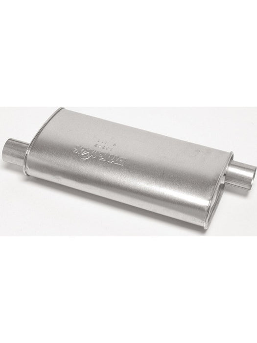 Dynomax Muffler Super Turbo 2-1/2 in Offset Inlet 2-1/2 in Offset Outle 17749 Dynomax - Micks Gone Bush