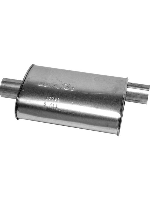 Dynomax Muffler Super Turbo 3 in Offset Inlet 3 in Center Outlet 16 x 5 17793 Dynomax - Micks Gone Bush