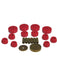 Prothane For 79-88 Toyota Truck 4wd Body Mount Kit Red 18-101 Prothane - Micks Gone Bush