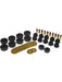 Prothane For 84-88 Toyota 4Runner Body Mount Kit Black 18-102-BL Prothane - Micks Gone Bush