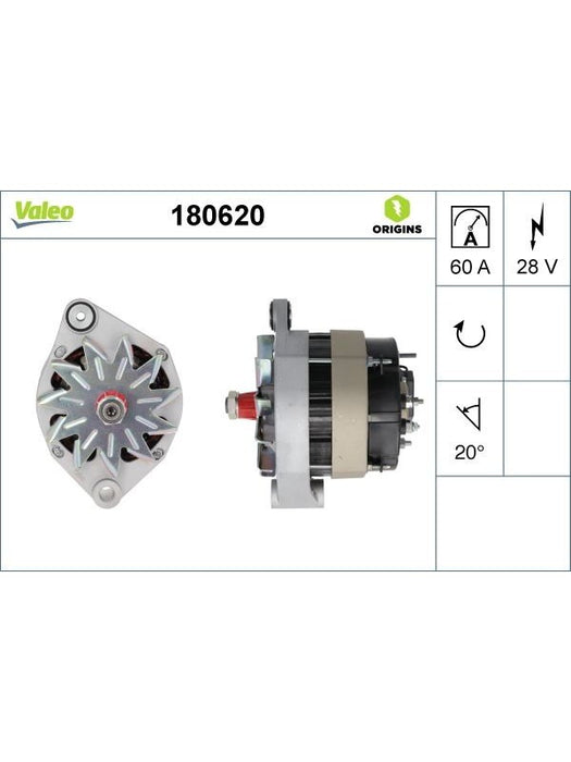 Valeo Alternator 180620 Valeo - Micks Gone Bush