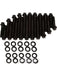 ARP Head Bolts Hex Head Black Pontiac 400 428 455 Kit 190-3609 ARP - Micks Gone Bush