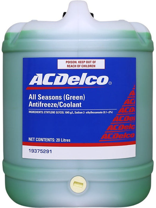 AC Delco All Seasons 20L Green Antifreeze Coolant 19375291 AC Delco - Micks Gone Bush