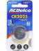 AC Delco Button Battery CR2025 Car Remote Battery 3V Lithium 19380193 AC Delco - Micks Gone Bush