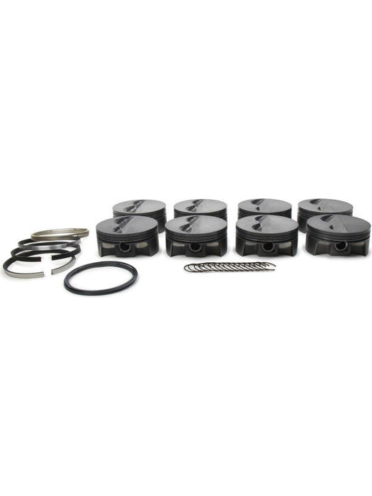 Mahle Pistons Piston PowerPak Flat Top Forged 4.125 Bore 1 Pack 8 197779125 Mahle - Micks Gone Bush