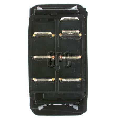 Narva Sealed Rocker Switch On/on Dpdt 12/24V Red LED 63166BL SWITCH NARVA - Micks Gone Bush
