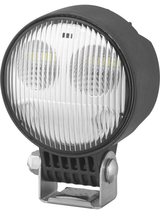Hella Led Round Worklamp Flood Beam 12/24V 12W Black 1,000Lumens 1G0996776001 Hella - Micks Gone Bush