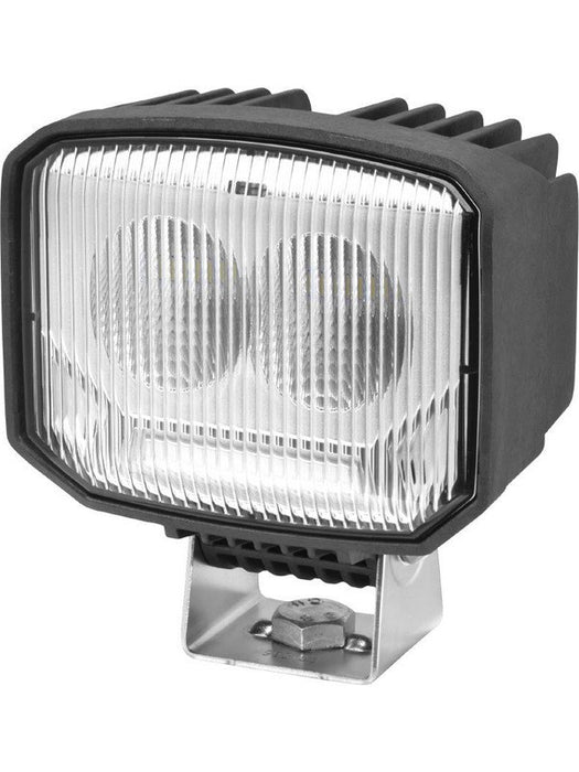 Hella Led Square Worklamp Flood Beam 12/24V 12W Black 1,000Lumens 1GA996588001 Hella - Micks Gone Bush