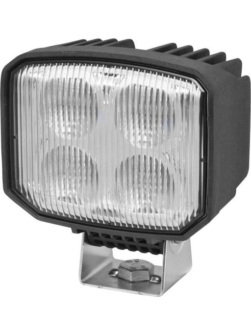 Hella Led Square Worklamp Flood Beam 12/24V 19W Black 1,850Lumens 1GA996588201 Hella - Micks Gone Bush
