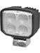 Hella Led Square Worklamp Flood Beam 12/24V 19W Black 1,850Lumens 1GA996588201 Hella - Micks Gone Bush