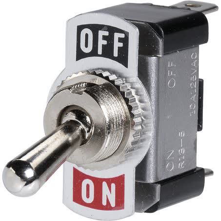 Narva Metal Toggle Switch Off/on Spst 20A 12V Part No. 60060BL SWITCH NARVA - Micks Gone Bush