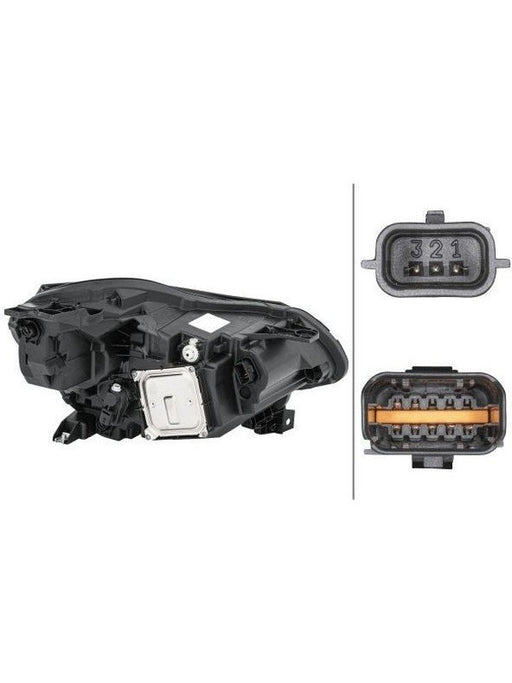 Hella Headlamp Fits Renault Capture L/H 1/20 Led 1LX013930831 Hella - Micks Gone Bush