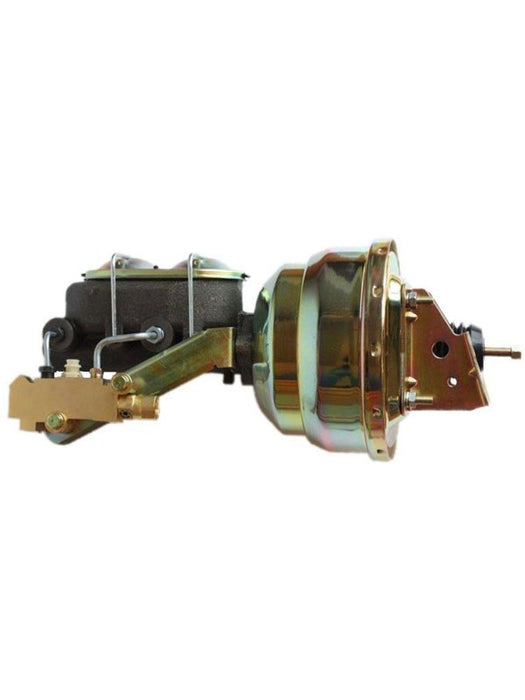 Leed Power Brake Booster 8" Dual 1-1/8" Bore Master Disc/Disc Zinc 1M1A3 Leed Brakes - Micks Gone Bush