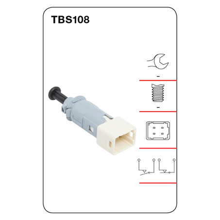 Tridon Stop Light Switch TBS108 SWITCH TRIDON - Micks Gone Bush