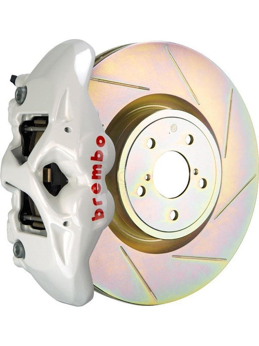 Brembo GT Brake Upgrade Kit White Caliper Slot Type 1 Rotor 1S5.6002A6 Brembo - Micks Gone Bush