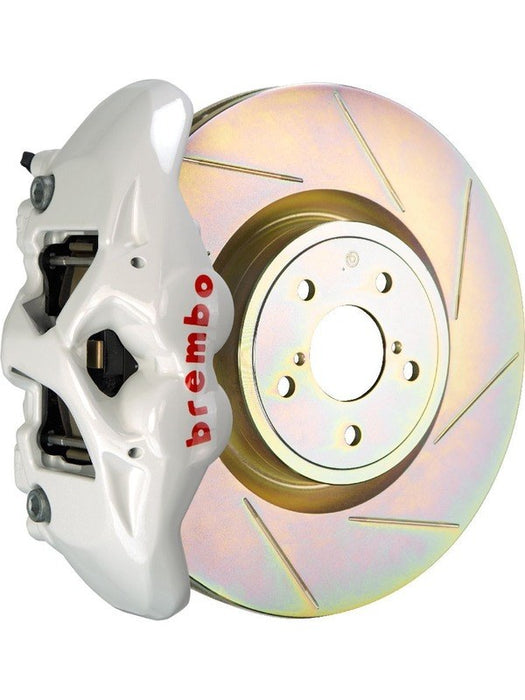 Brembo GT Brake Upgrade Kit White Caliper Slot Type 1 Rotor 1S5.6002A6 Brembo - Micks Gone Bush