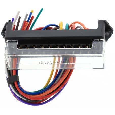 Narva Fuse Box Standard Blade 12 Way 30A 1 Pce Part No. 54426 FUSE BOX NARVA - Micks Gone Bush