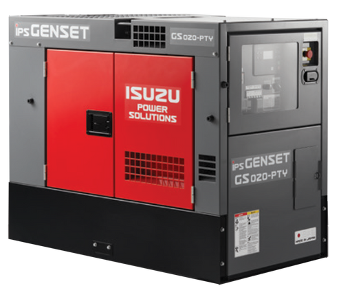Isuzu GS050PTY 50 kVA Genset with Advanced Sound Suppression Business & Industrial Genelite    - Micks Gone Bush