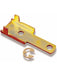 Holley Transmission Kickdown Lever Extension, Steel, Gold Iridited, Ford 20-41 Holley - Micks Gone Bush