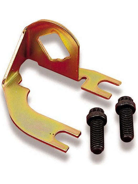 Holley Transmission Kickdown Bracket Steel Gold Chevy Small Block 20-45 Holley - Micks Gone Bush