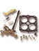 Holley Throttle Shaft Service Kit w/ Ford Kickdown w/ Side Hung Floats 20-48-1 Holley - Micks Gone Bush