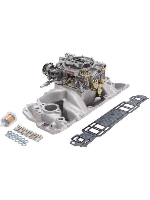 Edelbrock Carburettor & Manifold Combo Performer Air-Gap Manifold 650 cf 2020 Edelbrock - Micks Gone Bush