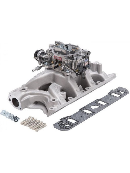 Edelbrock Carburettor & Manifold Combo Performer RPM Air-Gap Manifold 80 2034 Edelbrock - Micks Gone Bush