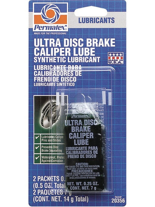 Permatex Ultra Disc Brake Caliper Lube Carded 2 X 7G 14G Px20356 20356 Permatex - Micks Gone Bush