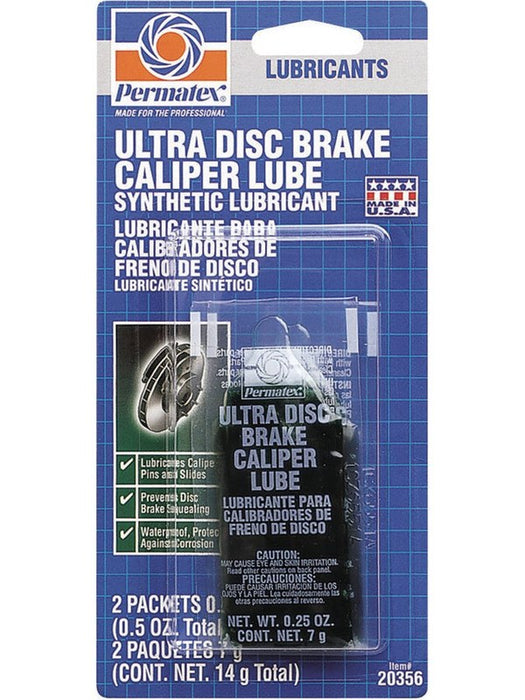 Permatex Ultra Disc Brake Caliper Lube Carded 2 X 7G 14G Px20356 20356 Permatex - Micks Gone Bush
