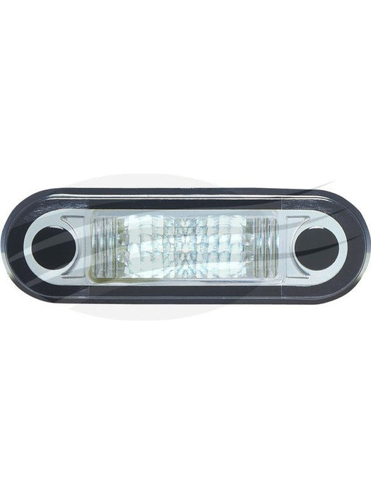 Hella Pack 4 LED Front Position Lamp 8-28V White 2.5M Cable Flush 2055BULK Hella - Micks Gone Bush