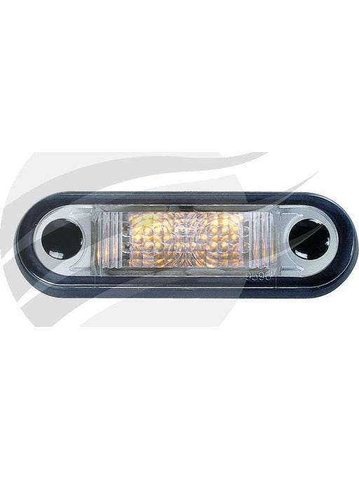 Hella Pack 4 Amber LED Front End O/Lne Marker Lamp 8-28V 2056BULK Hella - Micks Gone Bush