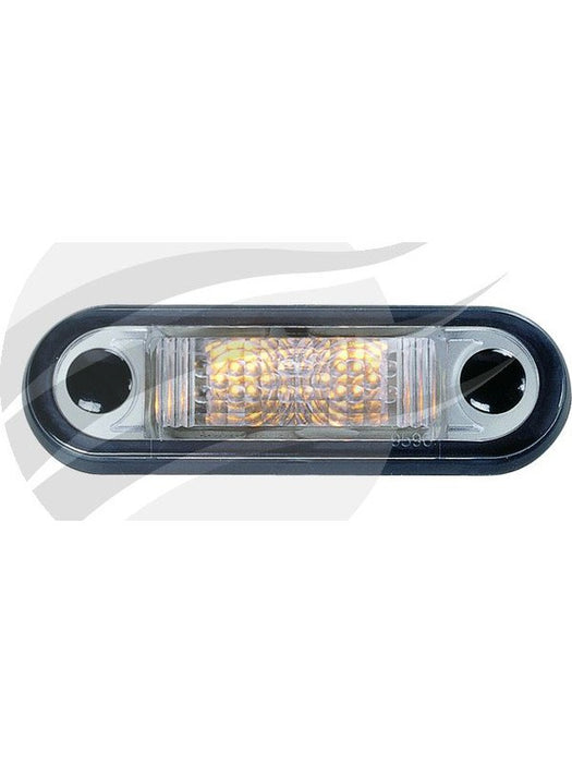 Hella Pack 4 Amber LED Front End O/Lne Marker Lamp 8-28V 2056BULK Hella - Micks Gone Bush