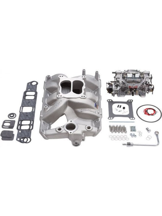 Edelbrock Carburettor & Manifold Combo Performer RPM Manifold 800 cfm AV 2056 Edelbrock - Micks Gone Bush
